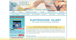 Desktop Screenshot of merlin-zdrowie.pl